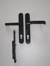 Angebot Schmalrahmen Schutzbeschlag D/D kurzer Griffhals Alu braun 92mm PZ