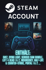 Steam Zugang – 52 Spiele |