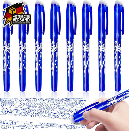 Radierbarer gelstift 8er - radierbarer,