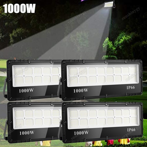 Led strahler 1000w außen - 4x,