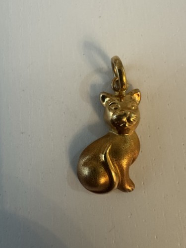 18k 750 gelbgold anhänger - 750,