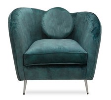 Samtsessel Sessel Loungesessel Couchsessel Cocktailsessel CHIC grün Samt Design