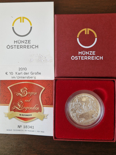 österreich euro 2010 ag925 - Österreich,