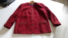 Damen Trachtenjacke Gr.46 Rot Sonnblick Landhausmoden Austria