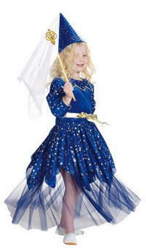 Hexe blaue fee zauberkostüm - blaue,