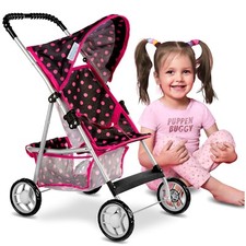Kinderplay Puppenwagen, Puppenbuggy ab 3 Jahre - KP0280G