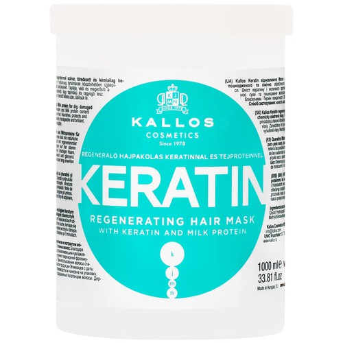 Kallos keratin haarmaske - kallos,