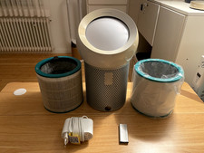 Dyson Pure Cool Me Luftreiniger & Ventilator BP01 mit 2 HEPA Filtern | Weiß