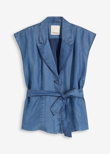 Eleganter lyocell blazer - lyocell,