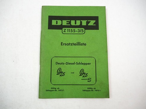 Original deutz d25 d25s - original,