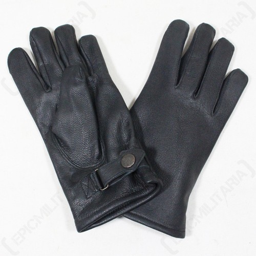 Gefütterte lederhandschuhe - gefütterte,