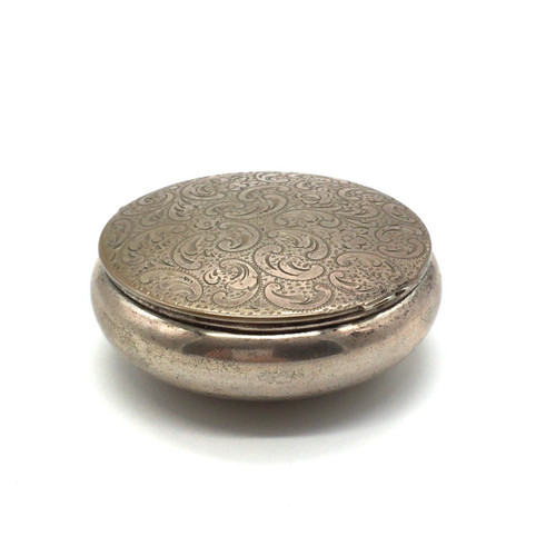 Antike pillendose silber - antike,