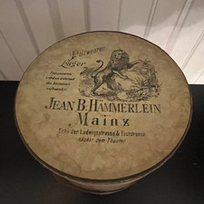 Alte Papp Schachtel Karton