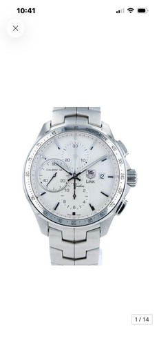 Tag heuer link silberfarbenes - heuer,