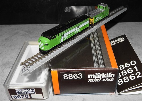 Märklin mini club caboose - z,