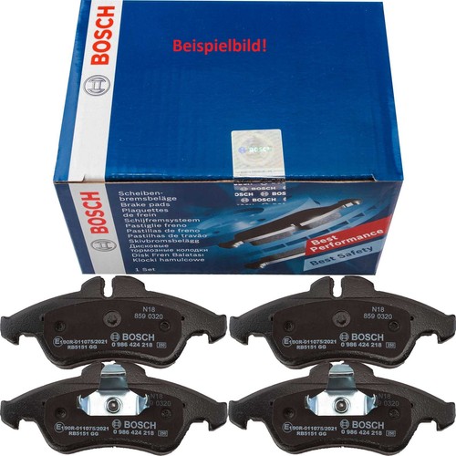 Bosch bremsbelagsatz 986 424 - bremsbelagsatz,