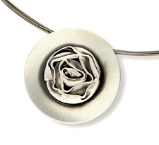 Echtes 925 Silber Collier mit