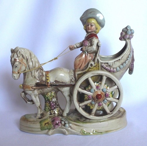 Porzellan figur kutsche - porzellan,