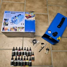 Airbrush Komplett-Set - Güde Airbrush Kompressor Profi-Set Art.Nr 50065