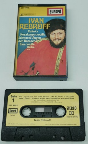 Kassette tape ivan rebroff - kassette,