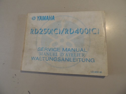 Werkstatthandbuch yamaha rd - ,,