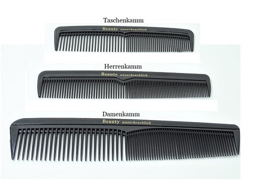 3er set herrenkamm damenkamm - 3er,