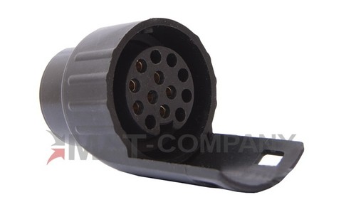 Adapter pkw anhänger polig - pkw, 7-polig