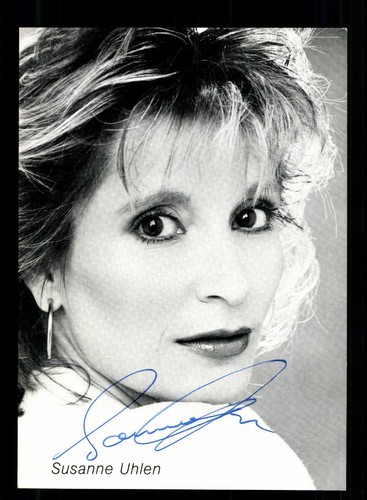 Susanne uhlen autogrammkarte - susanne,