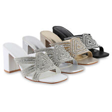 Damen Pantoletten Sandaletten