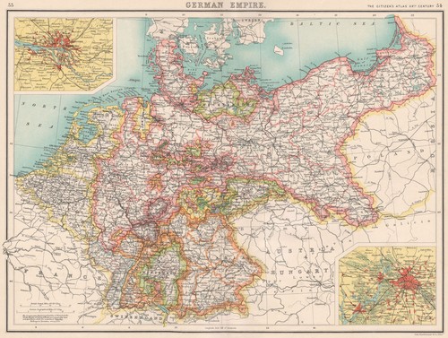 Deutsches reich staaten - deutsches,