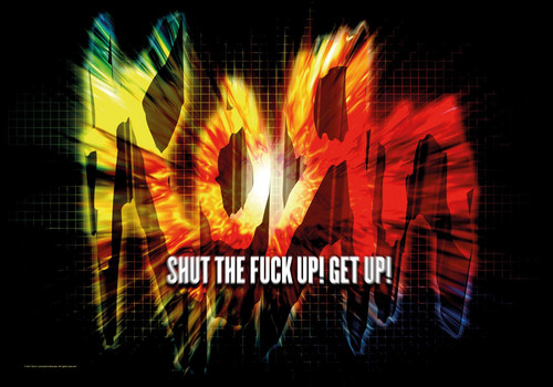 Korn flagge fahne shut the - korn,