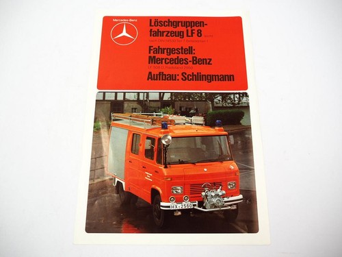 Prospekt mercedes benz - mercedes, lf508d