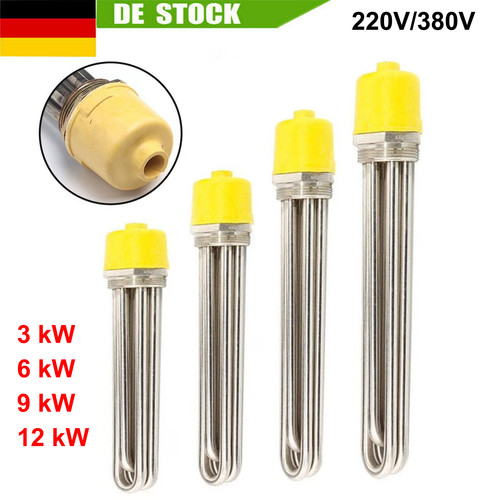 Edelstahl heizstab 2 - edelstahl, 1/2"