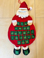 Adventskalender zum befüllen, Stoff, Weihnachten, Nikolaus