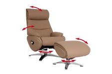 Relaxsessel mit Hocker TV