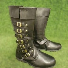Mittelalter Leder Stiefel