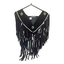 Poncho Line Dancing Wildleder