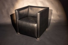 Designersessel, Leder