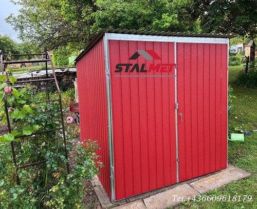 +Blechhütte 2x2m