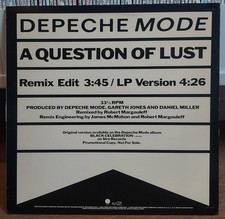 DEPECHE MODE 'A question of lust' 1986 USA Promotional 12" SIRE/MUTE