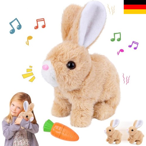 Hüpfendes kuscheltier hasen - hüpfendes,