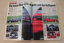 Auto Bild 39/1991 Opel Astra GSI 16V mit 150PS besser als...?