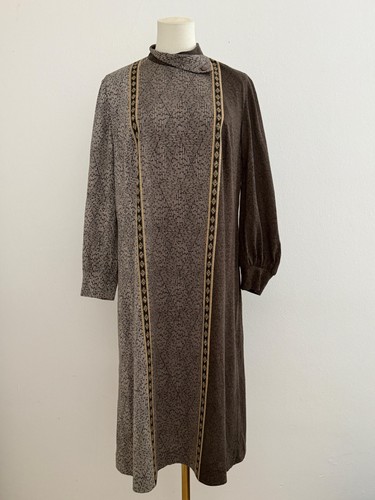 Vintage damenkleid midi - vintage,