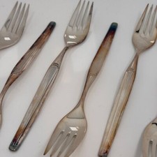 WMF MADRID 90er Silberauflage - 6x Gabel / Menügabeln - 19,5cm [WMF-M-GG