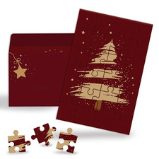 Gutschein Puzzle Weihnachten