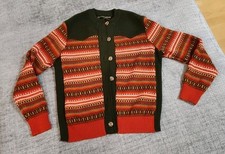 Geiger Tyrol, Walk, Strick Jacke, Gr. S, 70er bad taste, 100% Schurwolle Austria