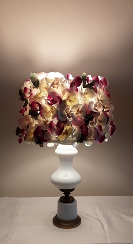 Romantische tischlampe vintage - tischlampe,