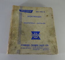 Teilekatalog / Ersatzteilliste Triumph TR 4A Baujahr 1965-1967 | Deutsch