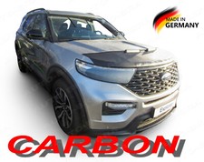 Carbon Optik Bra für Ford Explorer 2019-2024 Steinschlagschutz Haubenbra Tuning