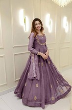 Salwar Kameez Indisch Pakistanisch Damen Hochzeitsfestkleid Anarkali Kleid Anzug